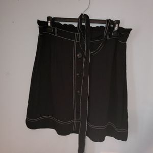 Cute mini with tie belt, Large